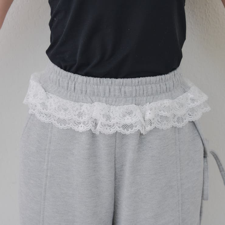 【セットアップ対応】ラメ裏毛スウェットパンツ | RMAF　NICE CLAUP / OLIVE des OLIVE | 詳細画像42 