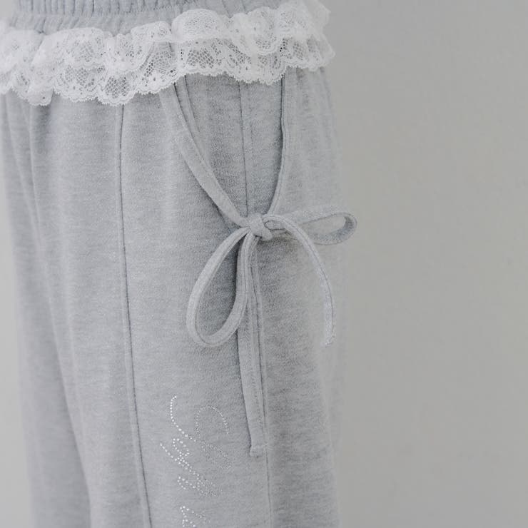 【セットアップ対応】ラメ裏毛スウェットパンツ | RMAF　NICE CLAUP / OLIVE des OLIVE | 詳細画像43 