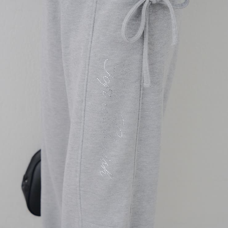 【セットアップ対応】ラメ裏毛スウェットパンツ | RMAF　NICE CLAUP / OLIVE des OLIVE | 詳細画像46 