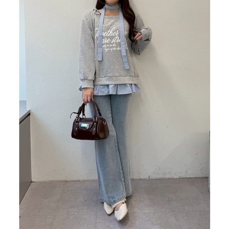 【S/M展開】キラキラセミフレアデニム | RMAF　NICE CLAUP / OLIVE des OLIVE | 詳細画像29 