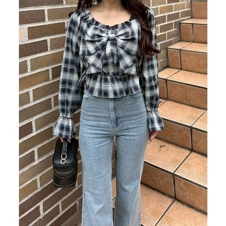 【S/M展開】キラキラセミフレアデニム | RMAF　NICE CLAUP / OLIVE des OLIVE | 詳細画像37 