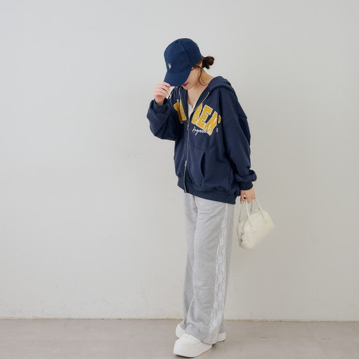 サイドレーススウェットパンツ | NICE CLAUP / OLIVE des OLIVE　OUTLET | 詳細画像8 