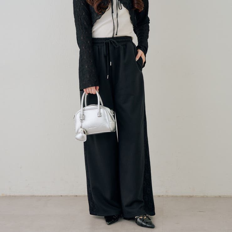 サイドレーススウェットパンツ | NICE CLAUP / OLIVE des OLIVE　OUTLET | 詳細画像13 