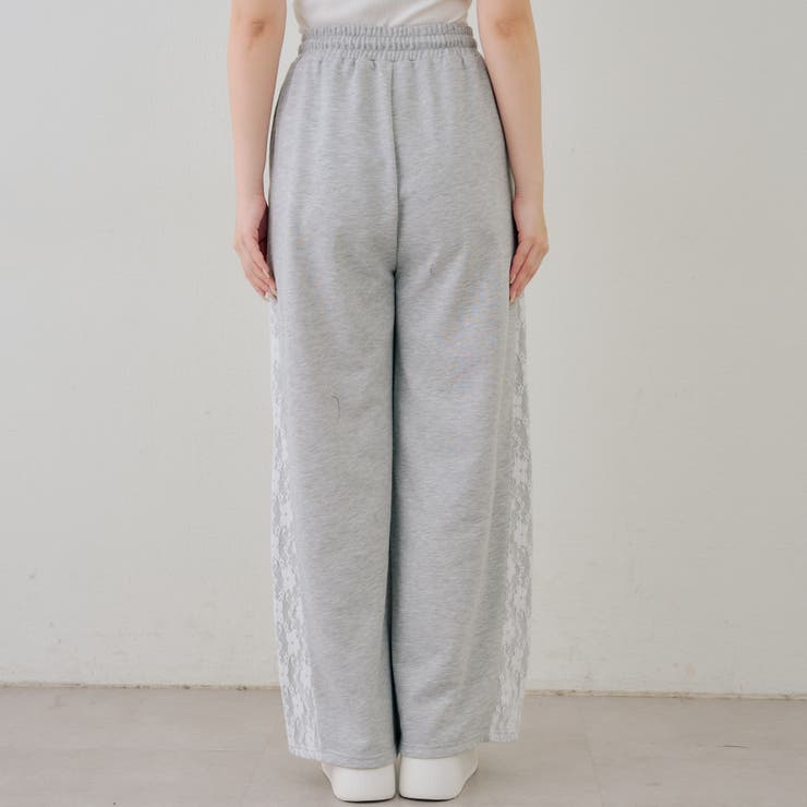 サイドレーススウェットパンツ | NICE CLAUP / OLIVE des OLIVE　OUTLET | 詳細画像24 