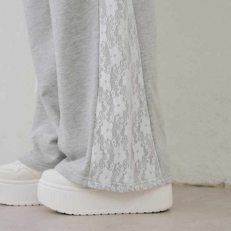 サイドレーススウェットパンツ | NICE CLAUP / OLIVE des OLIVE　OUTLET | 詳細画像27 