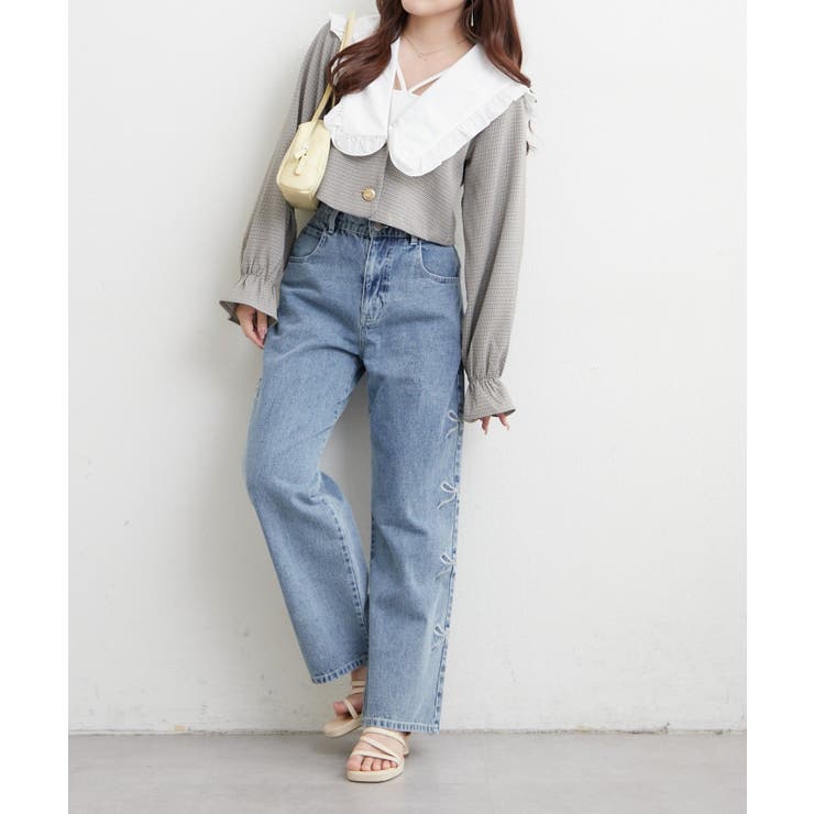 NICEなアソートストレートデニム | NICE CLAUP / OLIVE des OLIVE　OUTLET | 詳細画像6 