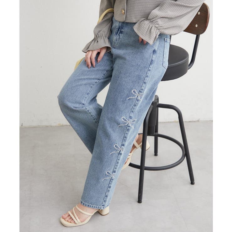 柄1 | NICEなアソートストレートデニム | NICE CLAUP / OLIVE des OLIVE　OUTLET