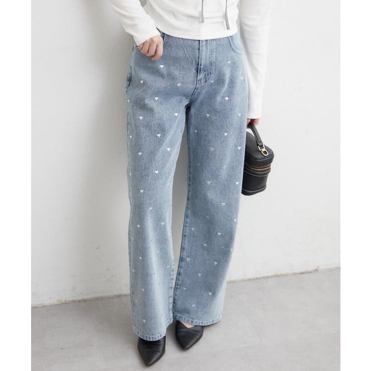 柄3 | NICEなアソートストレートデニム | NICE CLAUP / OLIVE des OLIVE　OUTLET