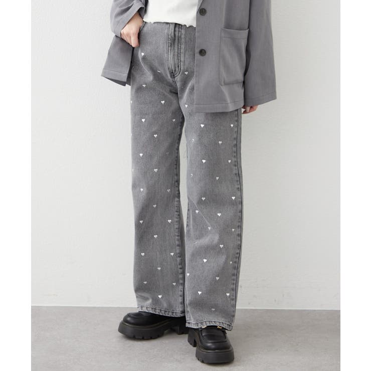 柄4 | NICEなアソートストレートデニム | NICE CLAUP / OLIVE des OLIVE　OUTLET