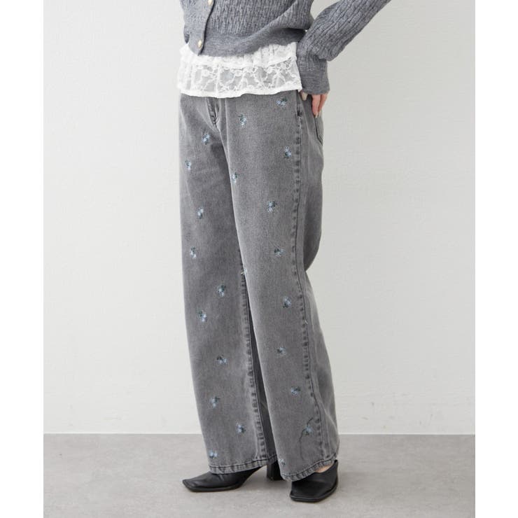 柄6 | NICEなアソートストレートデニム | NICE CLAUP / OLIVE des OLIVE　OUTLET