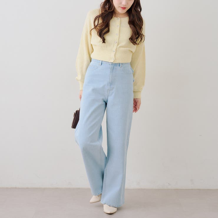 【S/M展開】後リボンストレートデニム | RMAF　NICE CLAUP / OLIVE des OLIVE | 詳細画像9 