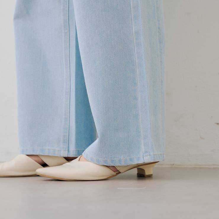 【S/M展開】後リボンストレートデニム | RMAF　NICE CLAUP / OLIVE des OLIVE | 詳細画像29 