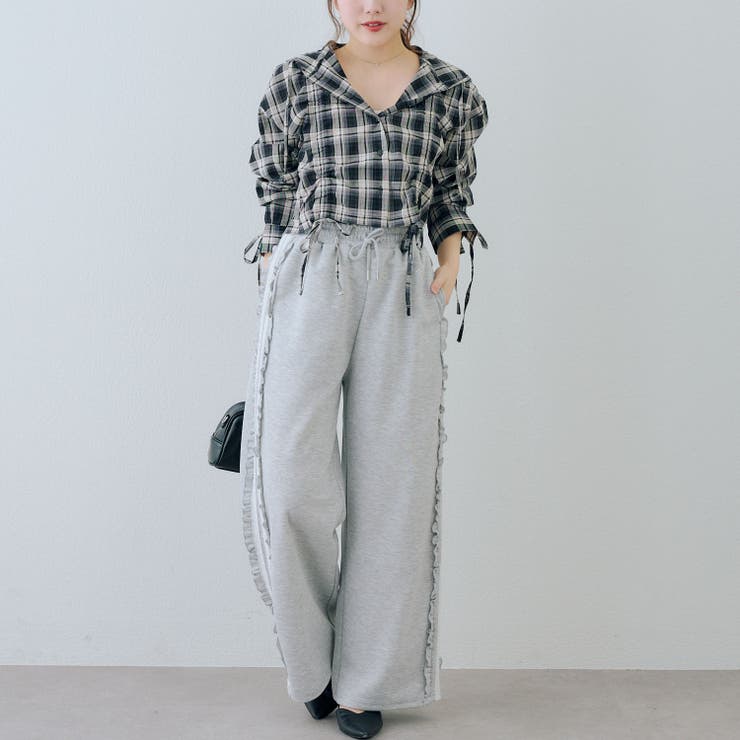 【セットアップ対応】トラックレースパンツ | RMAF　NICE CLAUP / OLIVE des OLIVE | 詳細画像8 