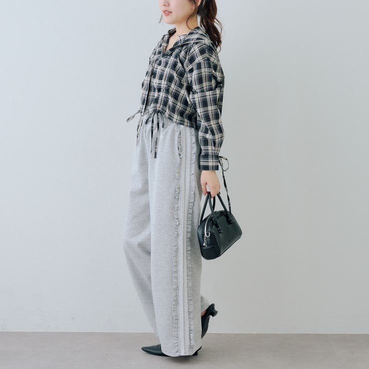 【セットアップ対応】トラックレースパンツ | RMAF　NICE CLAUP / OLIVE des OLIVE | 詳細画像9 