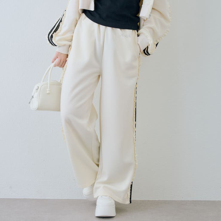 【セットアップ対応】トラックレースパンツ | RMAF　NICE CLAUP / OLIVE des OLIVE | 詳細画像20 