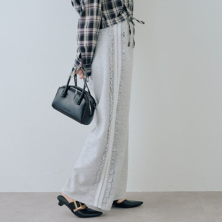 トップグレー | 【セットアップ対応】トラックレースパンツ | RMAF　NICE CLAUP / OLIVE des OLIVE