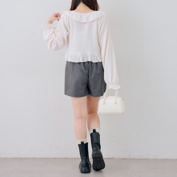 ビット付ショートパンツ | RMAF　NICE CLAUP / OLIVE des OLIVE | 詳細画像24 