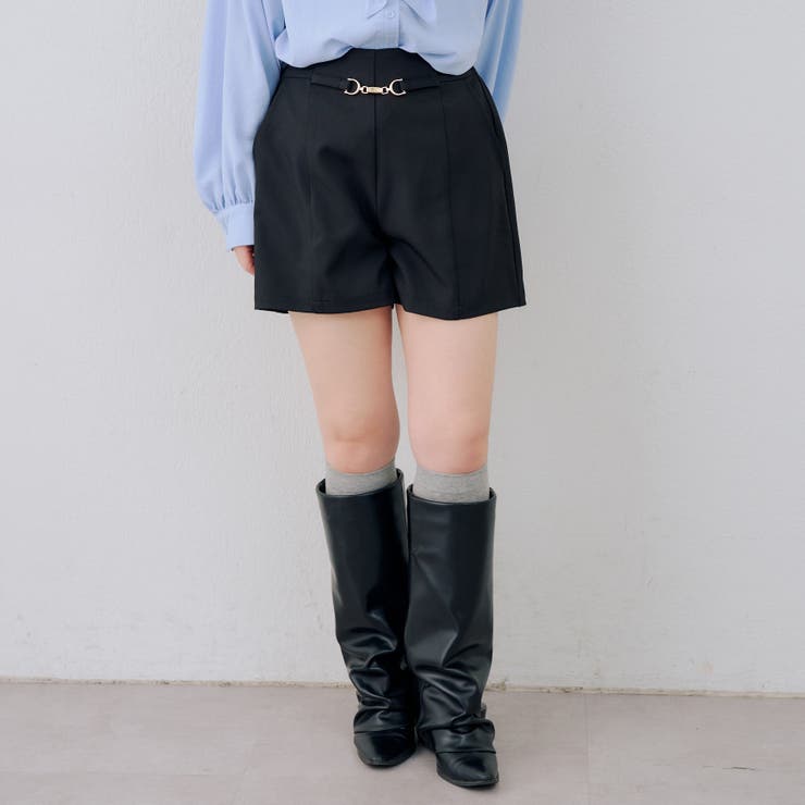 ビット付ショートパンツ | RMAF　NICE CLAUP / OLIVE des OLIVE | 詳細画像2 