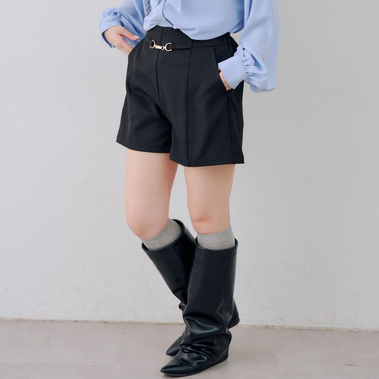 ビット付ショートパンツ | RMAF　NICE CLAUP / OLIVE des OLIVE | 詳細画像4 