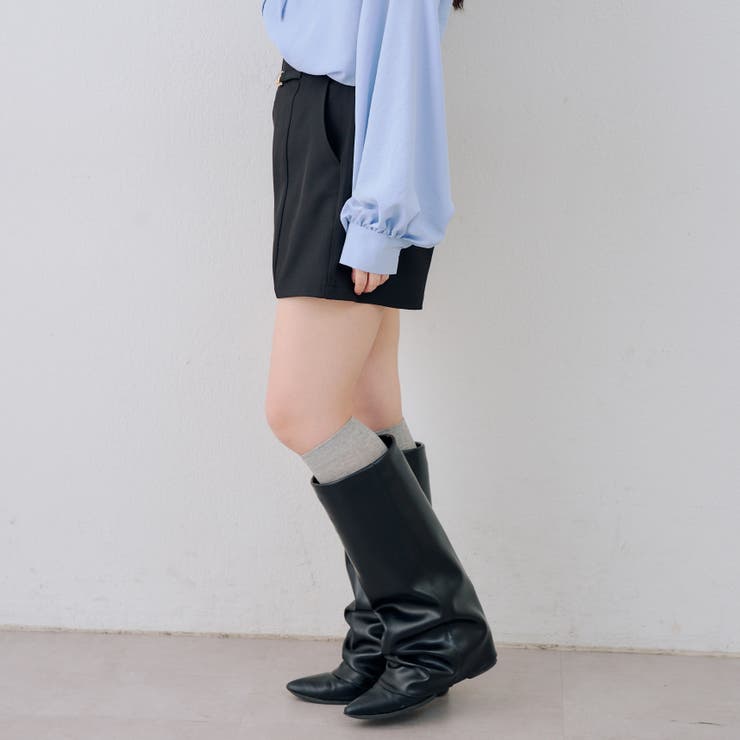 ビット付ショートパンツ | RMAF　NICE CLAUP / OLIVE des OLIVE | 詳細画像5 