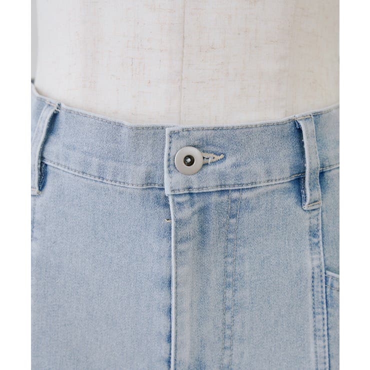 後リボンデニムショートパンツ | RMAF　NICE CLAUP / OLIVE des OLIVE | 詳細画像16 