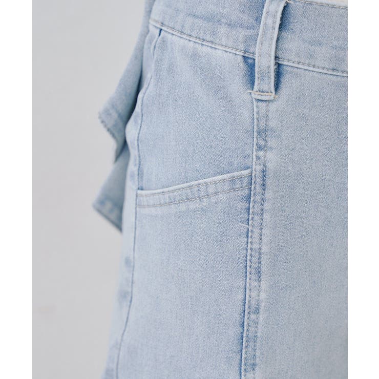 後リボンデニムショートパンツ | RMAF　NICE CLAUP / OLIVE des OLIVE | 詳細画像17 