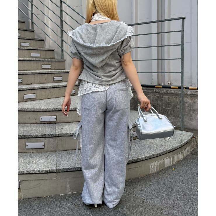 スウェットリボンカーゴパンツ | RMAF　NICE CLAUP / OLIVE des OLIVE | 詳細画像10 