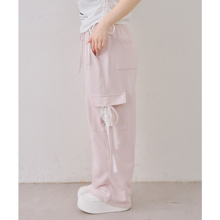 スウェットリボンカーゴパンツ | RMAF　NICE CLAUP / OLIVE des OLIVE | 詳細画像14 