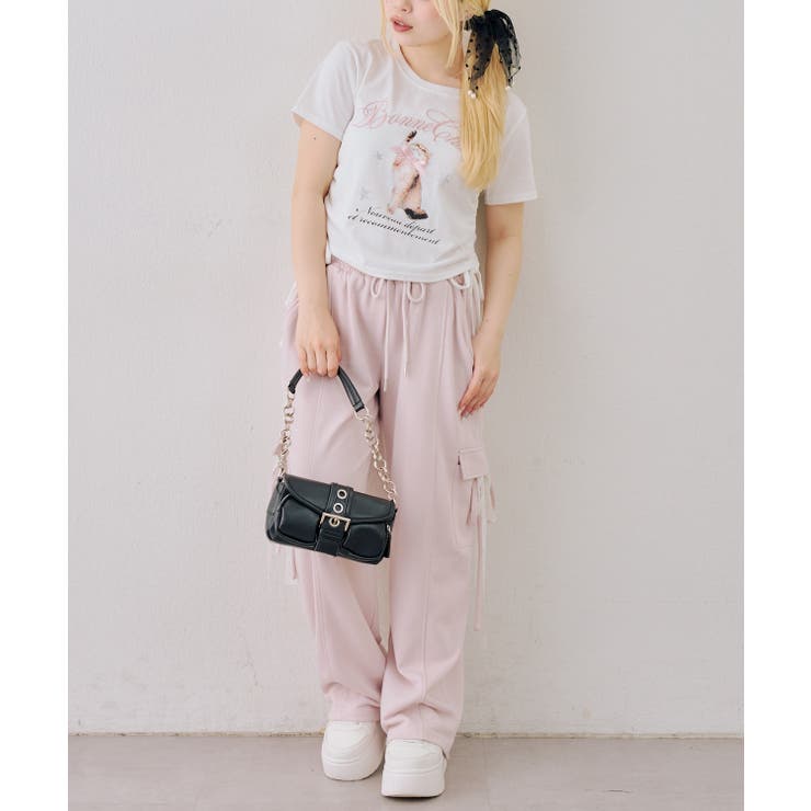 スウェットリボンカーゴパンツ | RMAF　NICE CLAUP / OLIVE des OLIVE | 詳細画像16 