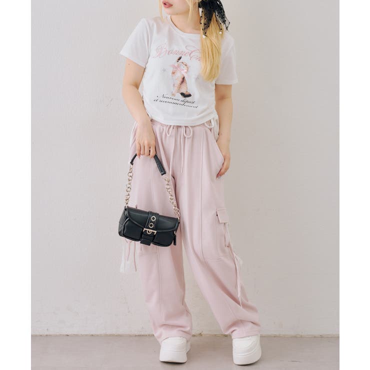 スウェットリボンカーゴパンツ | RMAF　NICE CLAUP / OLIVE des OLIVE | 詳細画像17 