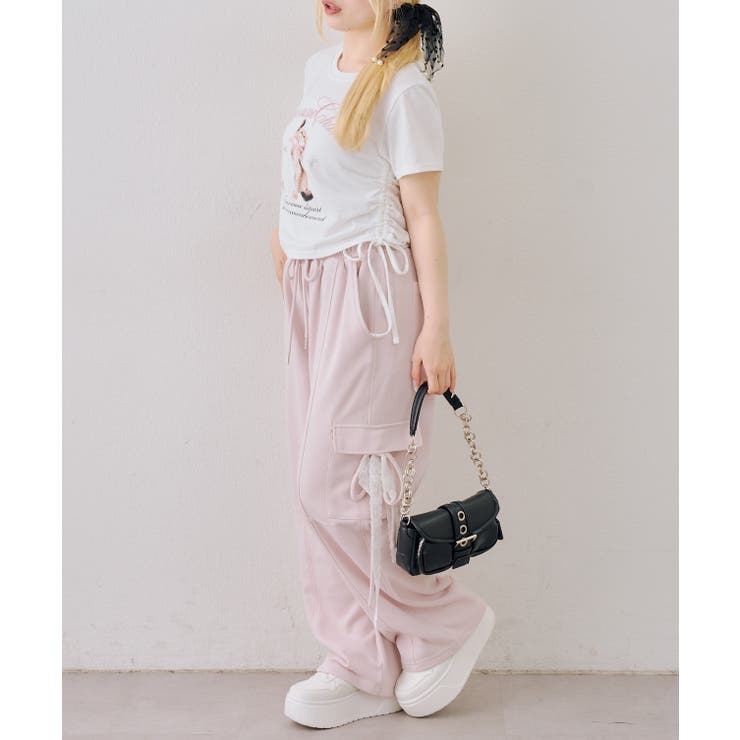 スウェットリボンカーゴパンツ | RMAF　NICE CLAUP / OLIVE des OLIVE | 詳細画像18 