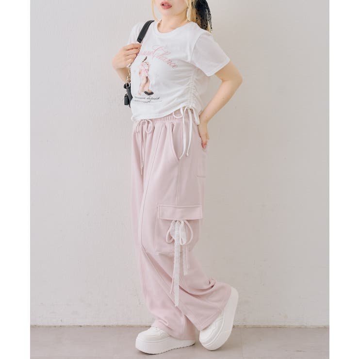 スウェットリボンカーゴパンツ | RMAF　NICE CLAUP / OLIVE des OLIVE | 詳細画像19 