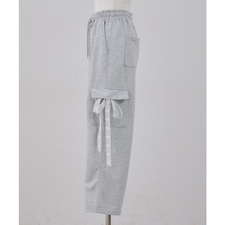 スウェットリボンカーゴパンツ | RMAF　NICE CLAUP / OLIVE des OLIVE | 詳細画像24 