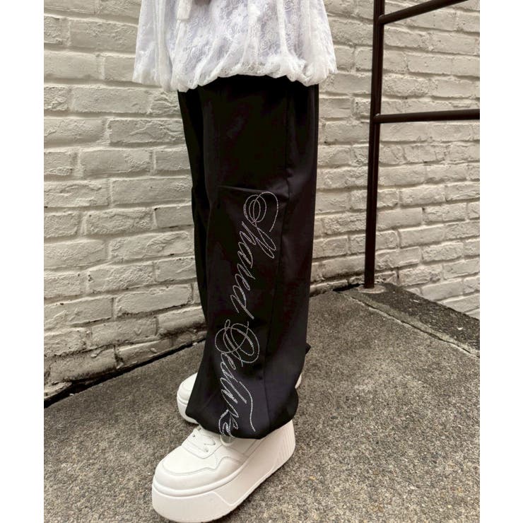 キラキラロゴスウェットパンツ[品番：OLOW0018408]｜RMAF NICE CLAUP