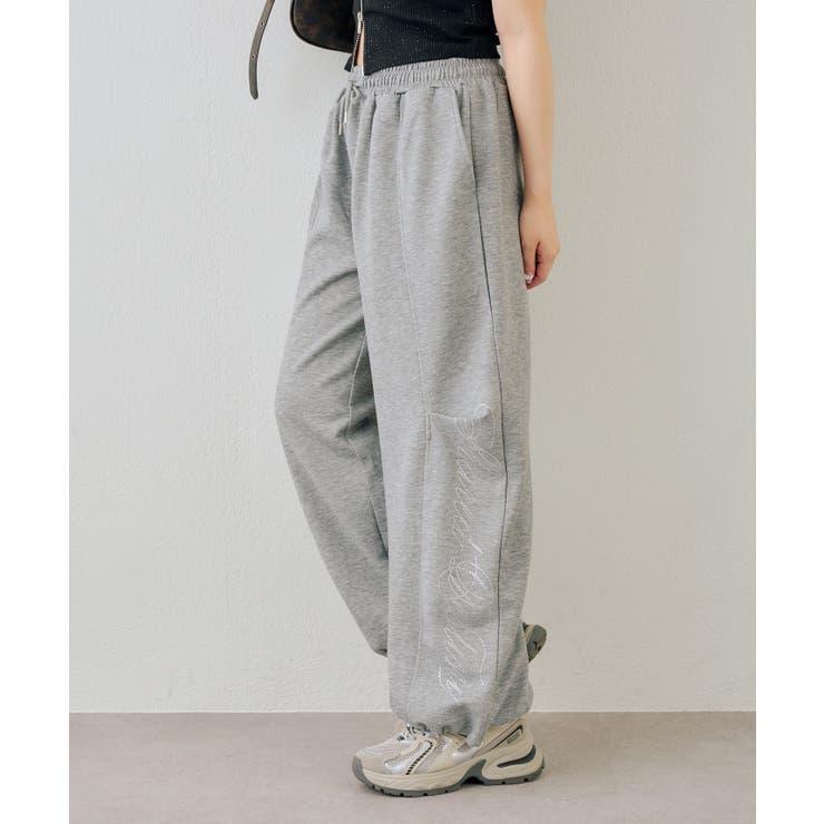 キラキラロゴスウェットパンツ[品番：OLOW0018408]｜RMAF NICE CLAUP