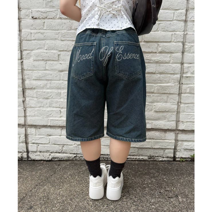 レース&ドットベルトハーフデニム | RMAF　NICE CLAUP / OLIVE des OLIVE | 詳細画像17 