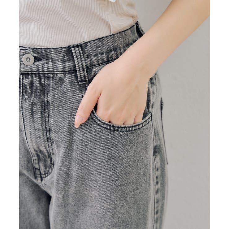 【選べるデザイン】リボン レース ストレートデニムパンツ | RMAF　NICE CLAUP / OLIVE des OLIVE | 詳細画像54 