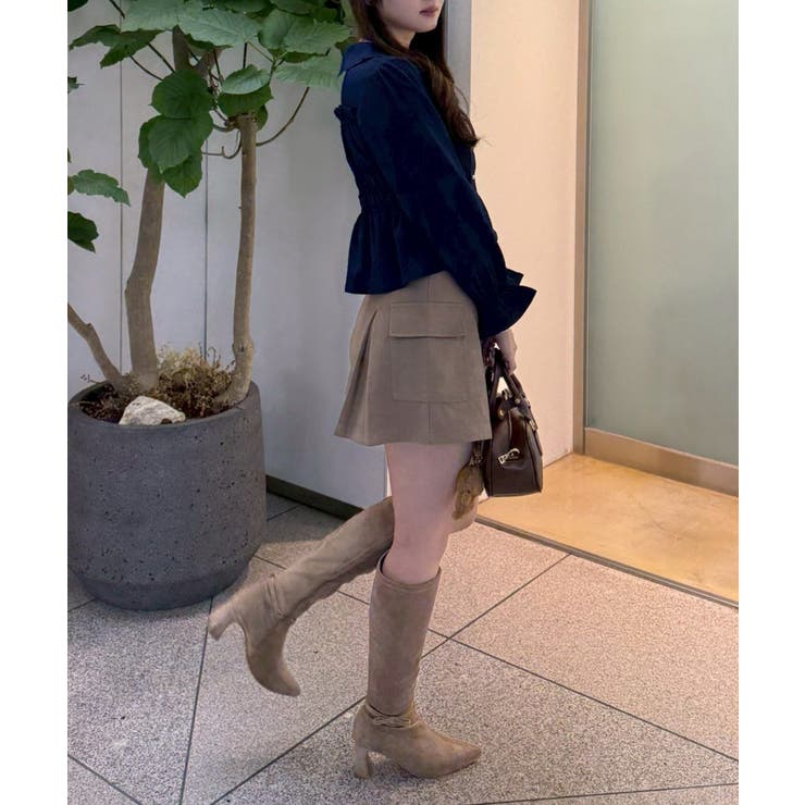 シャーリングペプラムブラウス | RMAF　NICE CLAUP / OLIVE des OLIVE | 詳細画像7 