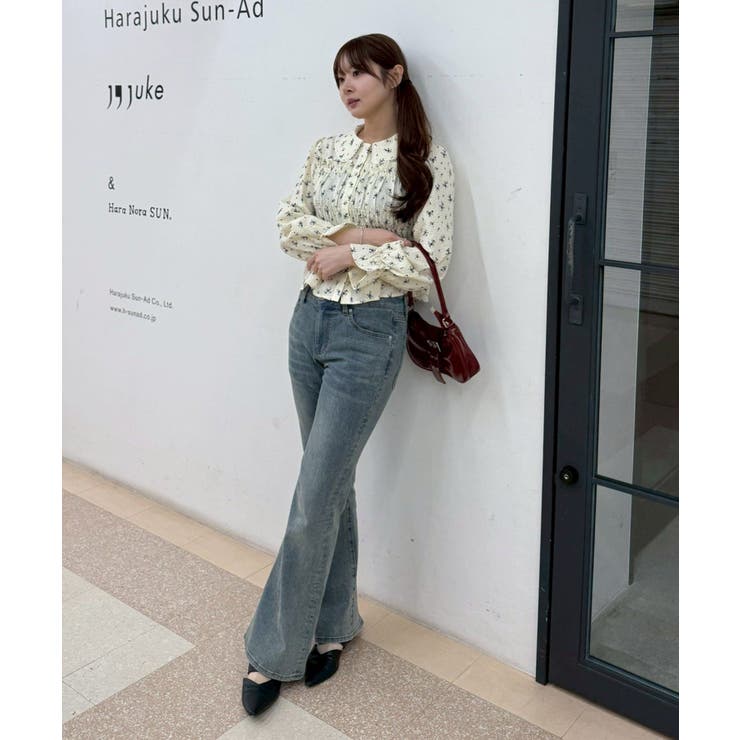 シャーリングペプラムブラウス | RMAF　NICE CLAUP / OLIVE des OLIVE | 詳細画像21 