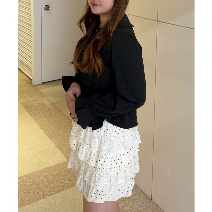 シャーリングペプラムブラウス | RMAF　NICE CLAUP / OLIVE des OLIVE | 詳細画像39 