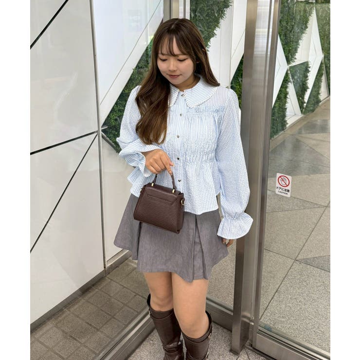 シャーリングペプラムブラウス | RMAF　NICE CLAUP / OLIVE des OLIVE | 詳細画像43 