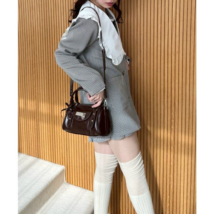 【セットアップ対応】丈の長さを選べる、フリル衿ジャケット | RMAF　NICE CLAUP / OLIVE des OLIVE | 詳細画像31 