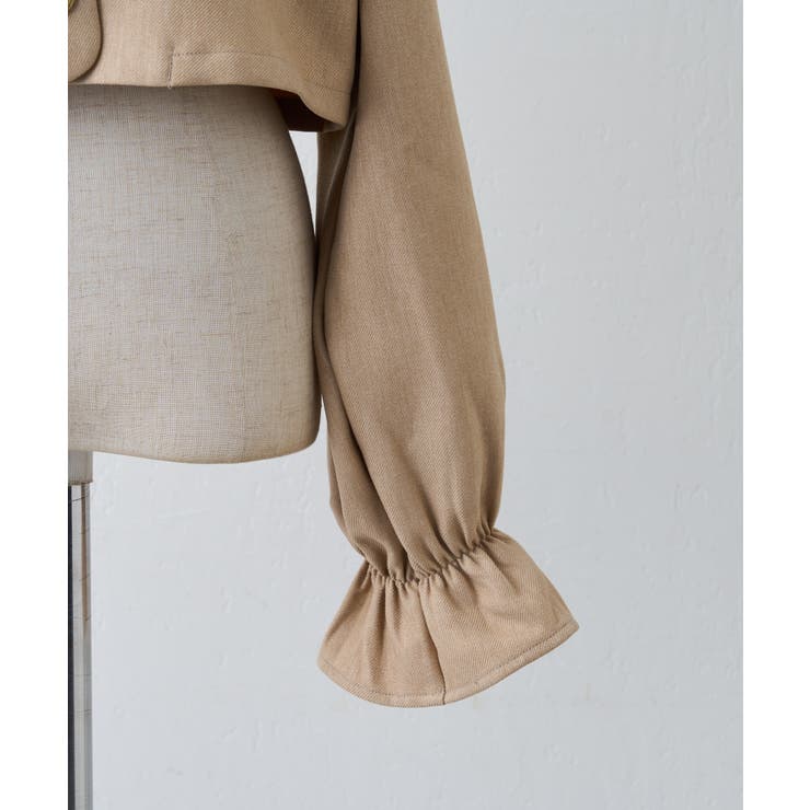 【セットアップ対応】丈の長さを選べる、フリル衿ジャケット | RMAF　NICE CLAUP / OLIVE des OLIVE | 詳細画像60 