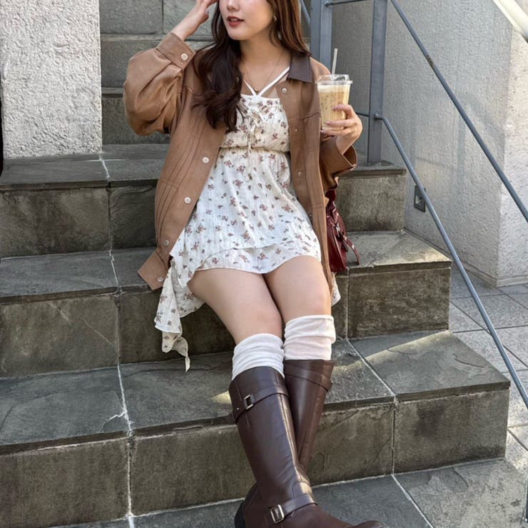 レースアップキャミチュニック | RMAF　NICE CLAUP / OLIVE des OLIVE | 詳細画像11 