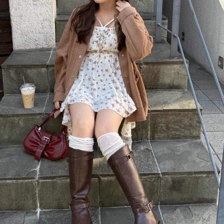 レースアップキャミチュニック | RMAF　NICE CLAUP / OLIVE des OLIVE | 詳細画像13 