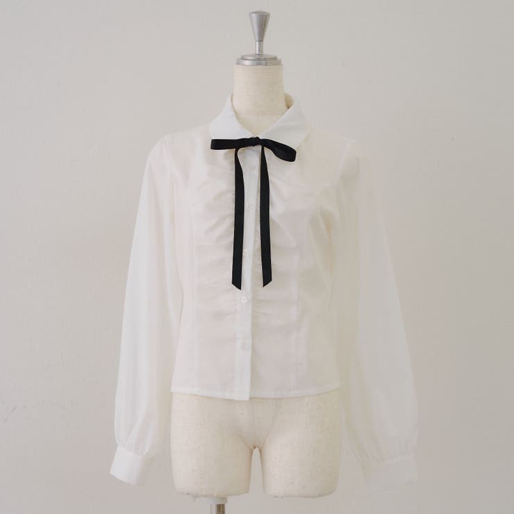 柄1 | アソートボウタイブラウス | RMAF　NICE CLAUP / OLIVE des OLIVE