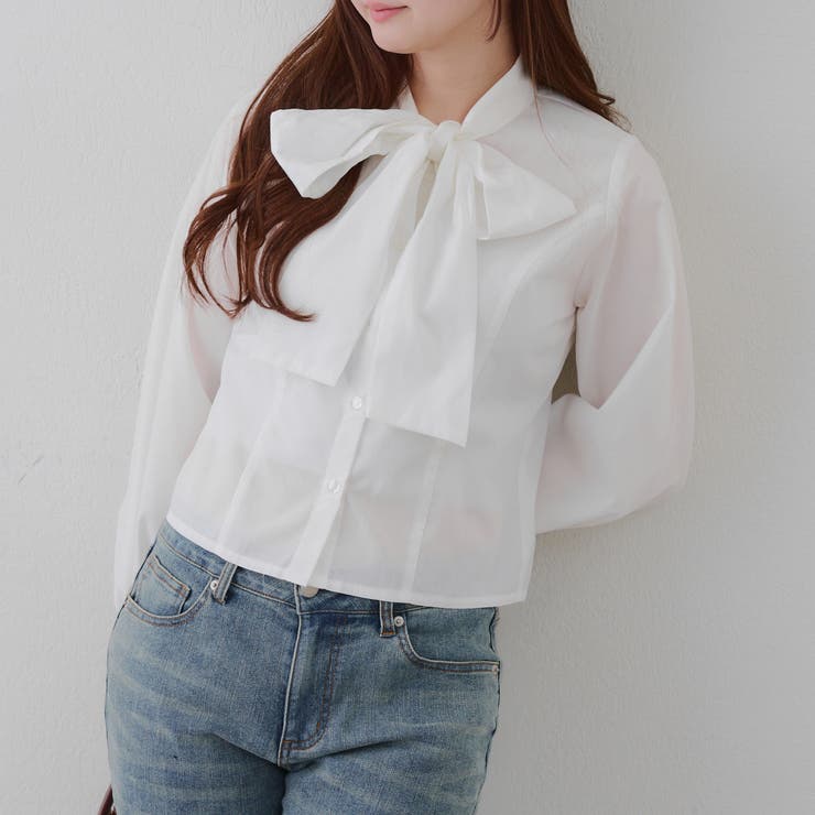 アソートボウタイブラウス | RMAF　NICE CLAUP / OLIVE des OLIVE | 詳細画像17 