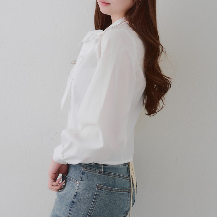 アソートボウタイブラウス | RMAF　NICE CLAUP / OLIVE des OLIVE | 詳細画像18 