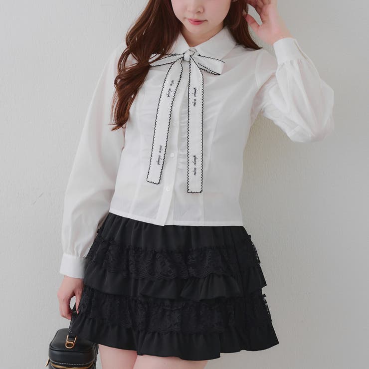 アソートボウタイブラウス | RMAF　NICE CLAUP / OLIVE des OLIVE | 詳細画像2 