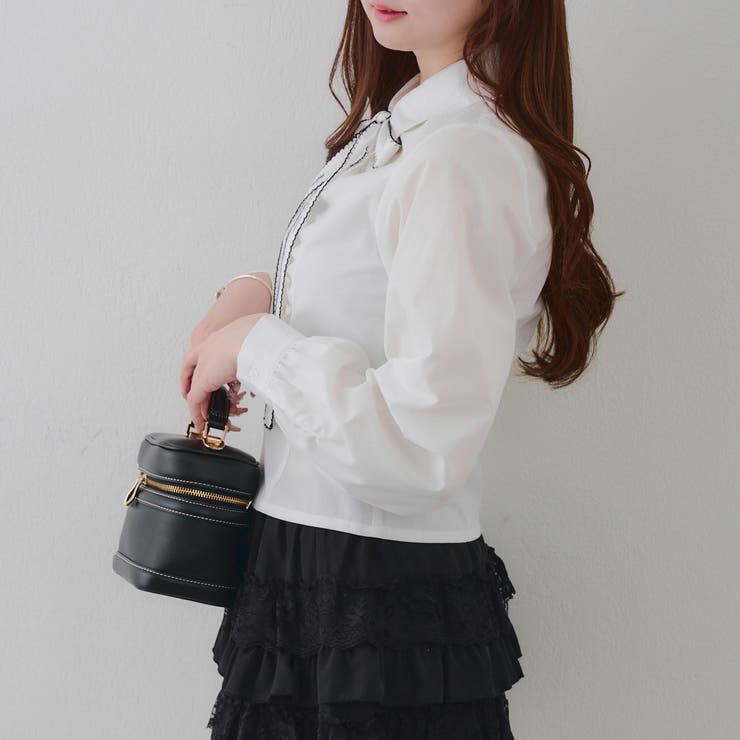 アソートボウタイブラウス | RMAF　NICE CLAUP / OLIVE des OLIVE | 詳細画像3 